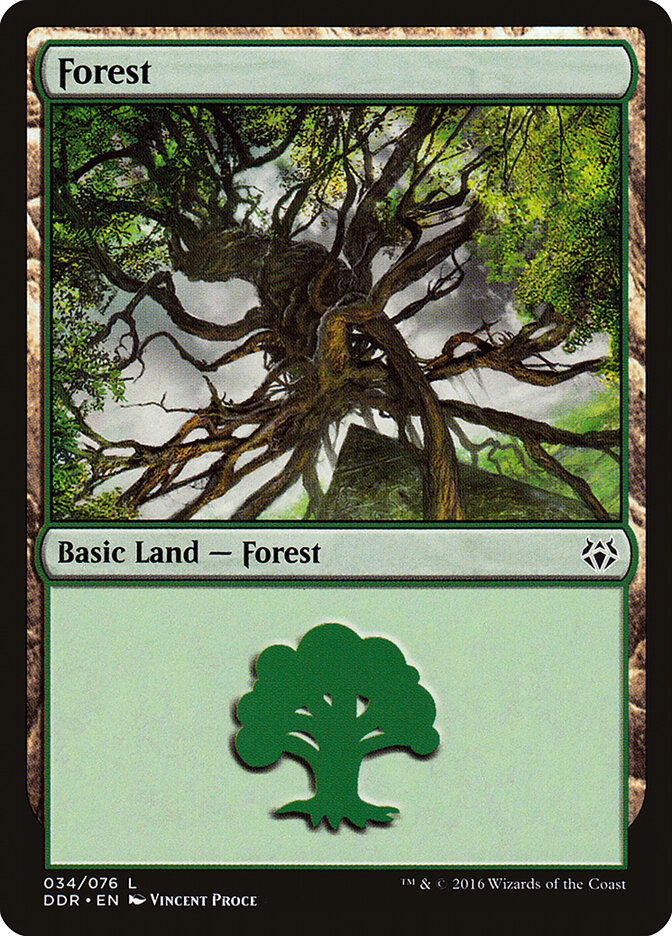 Forest, Duel Decks: Nissa vs. Ob Nixilis · 034/076