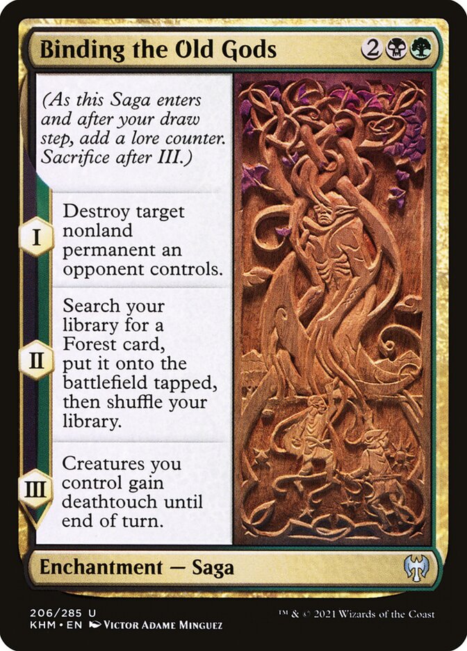 Binding the Old Gods, Kaldheim · 206/285
