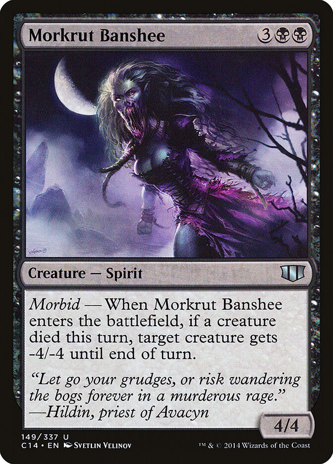 Morkrut Banshee, Commander 2014 · 149/337