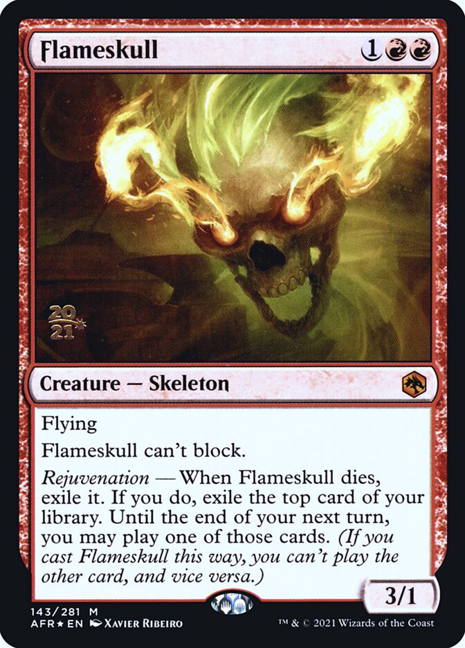 Flameskull, Adventures in the Forgotten Realms Promos · 143/281