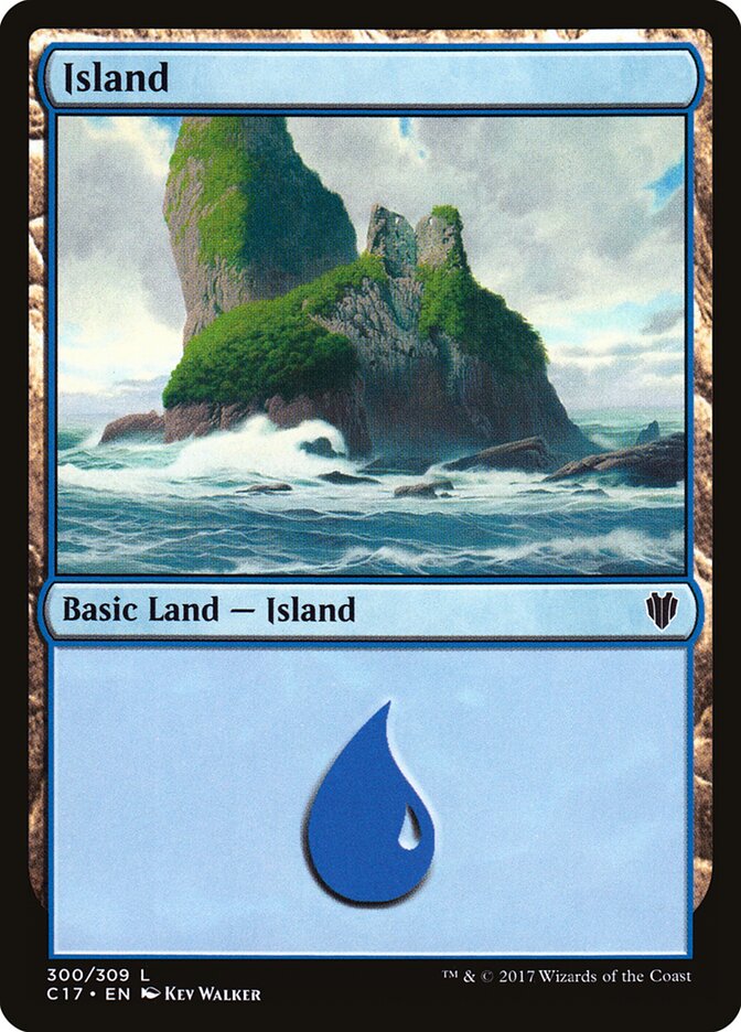 Island, Commander 2017 · 300/309