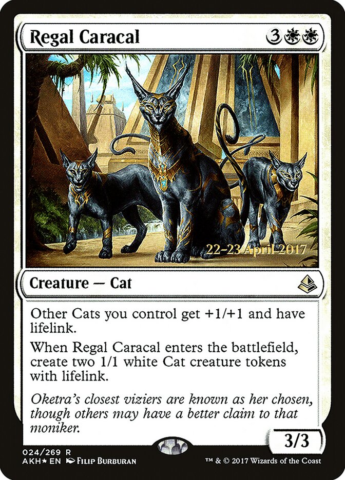 Regal Caracal, Amonkhet Promos · 024/269
