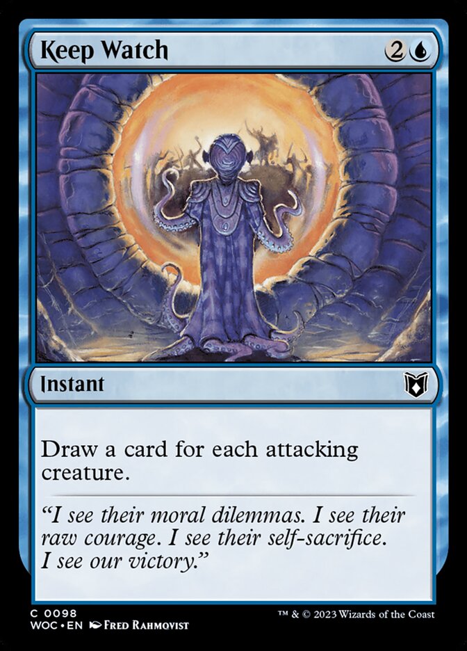 Keep Watch, Wilds of Eldraine Commander · 0098