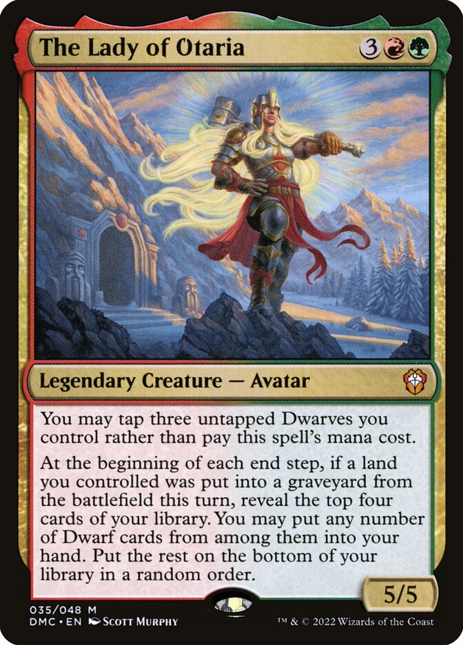 The Lady of Otaria, Dominaria United Commander · 035/050