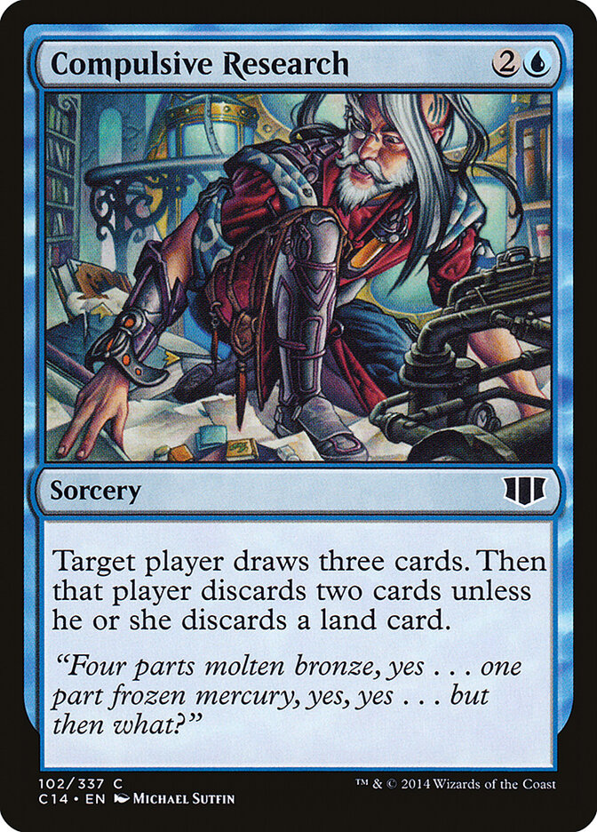 Compulsive Research, Commander 2014 · 102/337