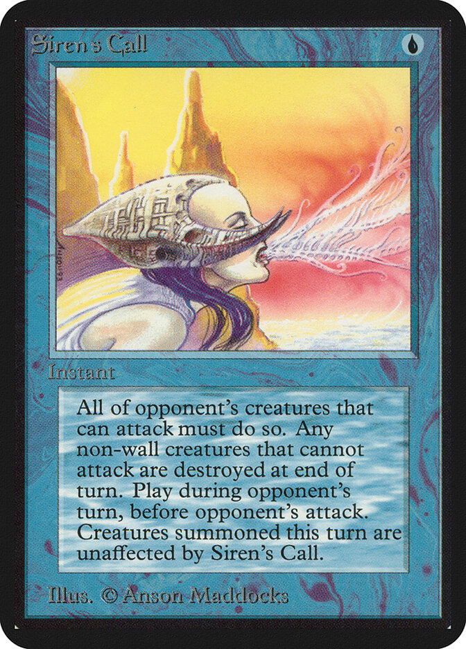 Siren's Call, Limited Edition Alpha · 77