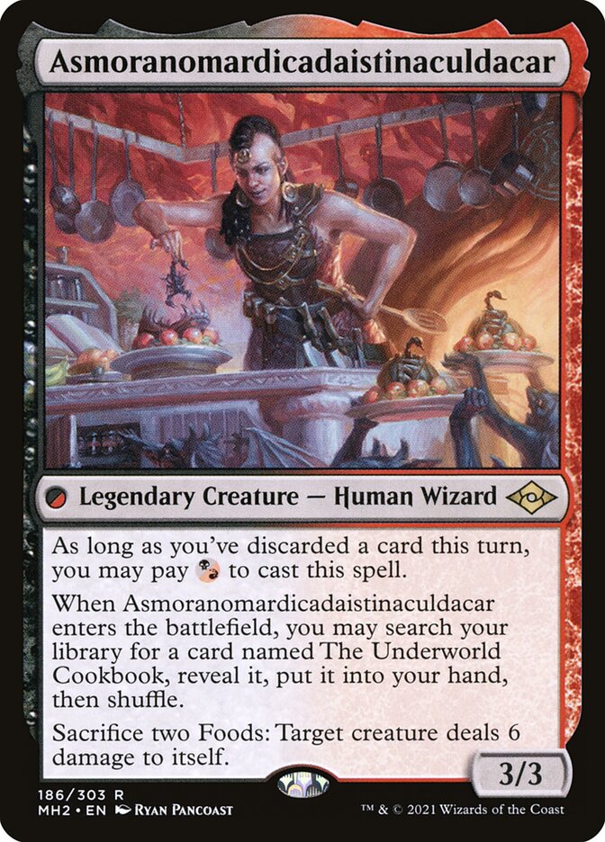 Asmoranomardicadaistinaculdacar, Modern Horizons 2 · 186/303