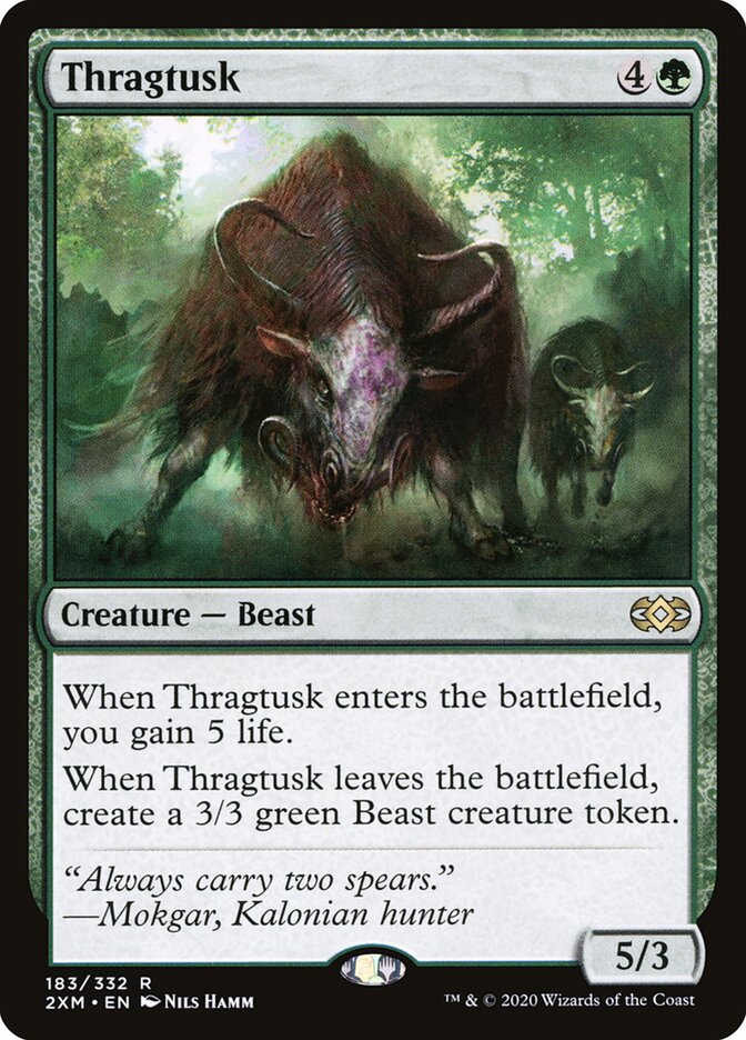 Thragtusk, Double Masters · 183/332