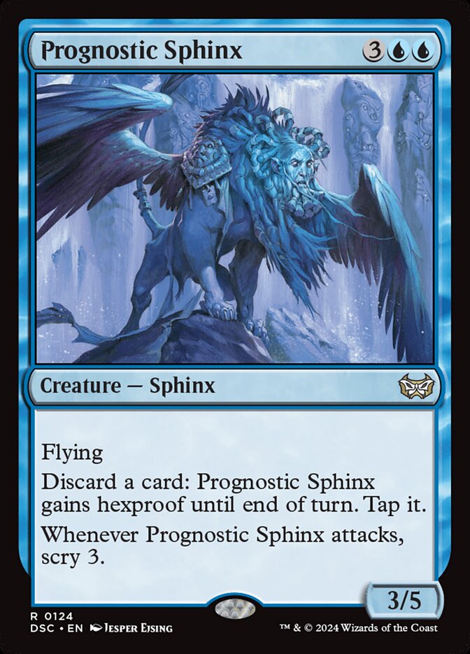 Prognostic Sphinx, Duskmourn: House of Horror Commander · 0124