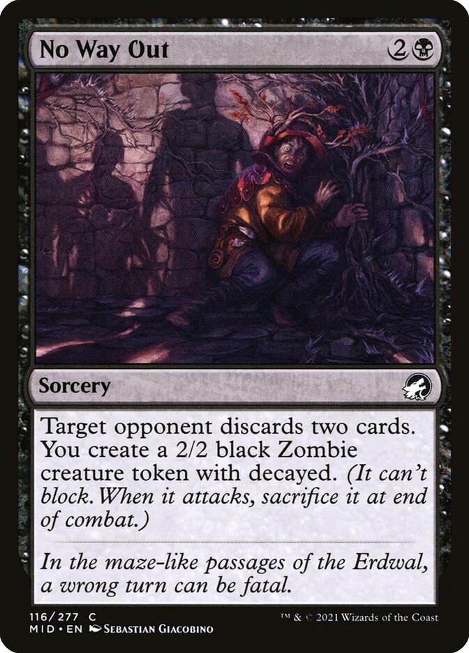 No Way Out, Innistrad: Midnight Hunt · 116/277
