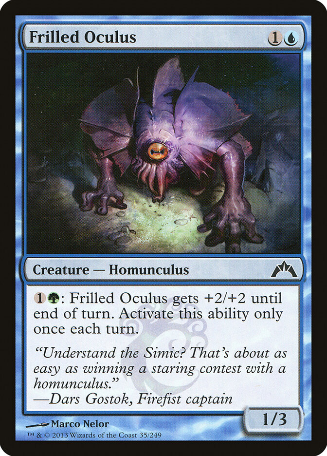 Frilled Oculus, Gatecrash · 35/249