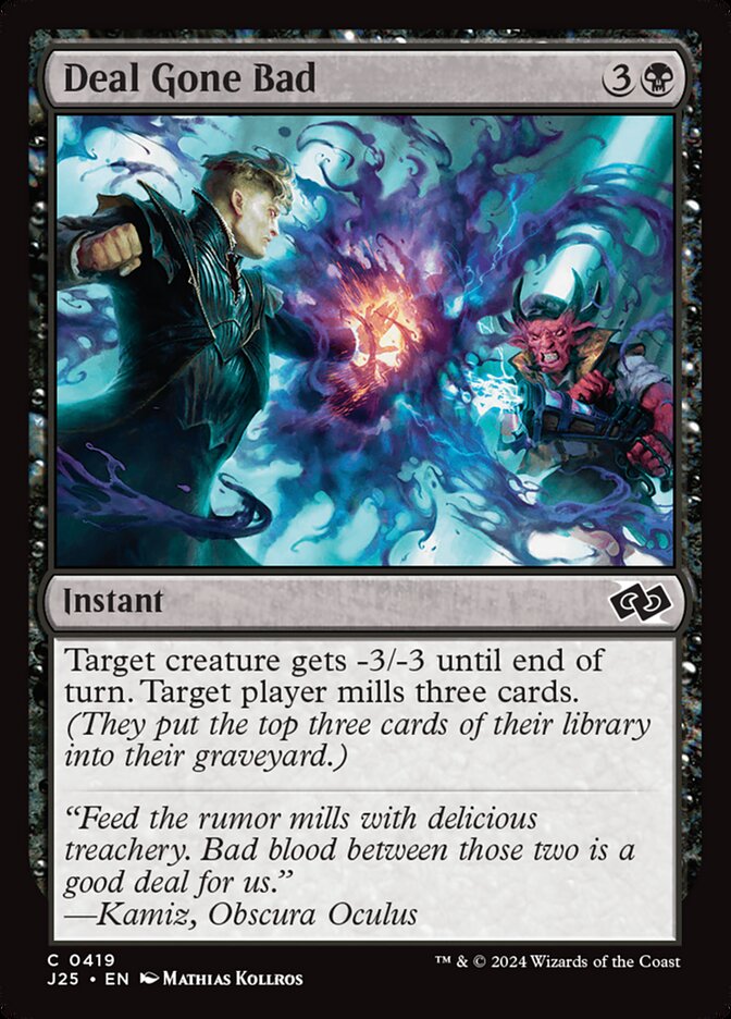 Deal Gone Bad, Foundations Jumpstart · 0419
