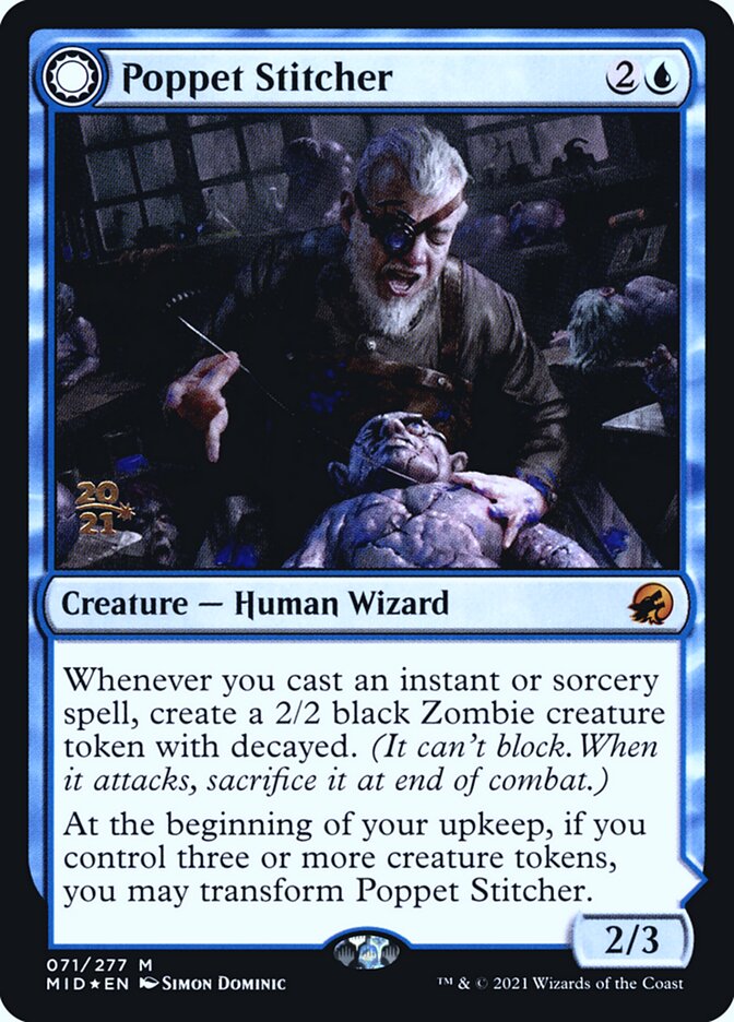 Poppet Stitcher // Poppet Factory, Innistrad: Midnight Hunt Promos · 071/277