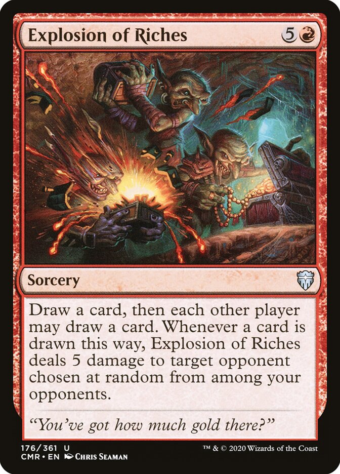 Explosion of Riches, Commander Legends · 176/361