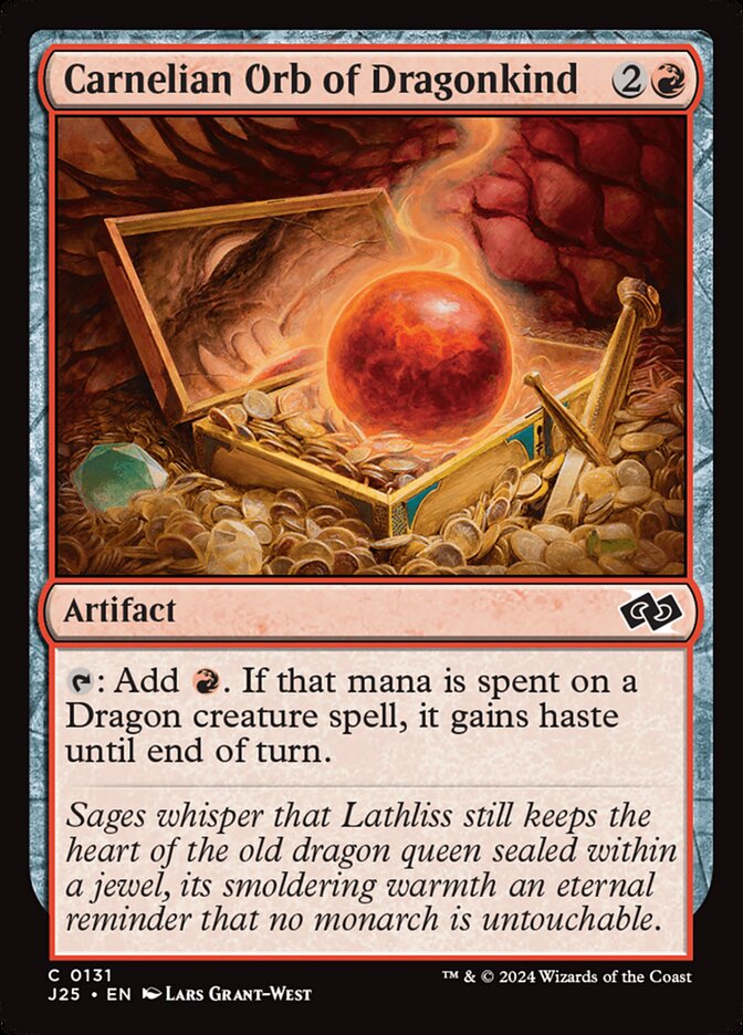 Carnelian Orb of Dragonkind, Foundations Jumpstart · 0131