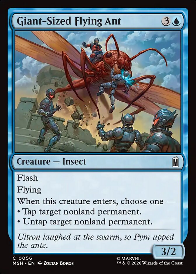 Giant-Sized Flying Ant, Marvel Super Heroes · 0056