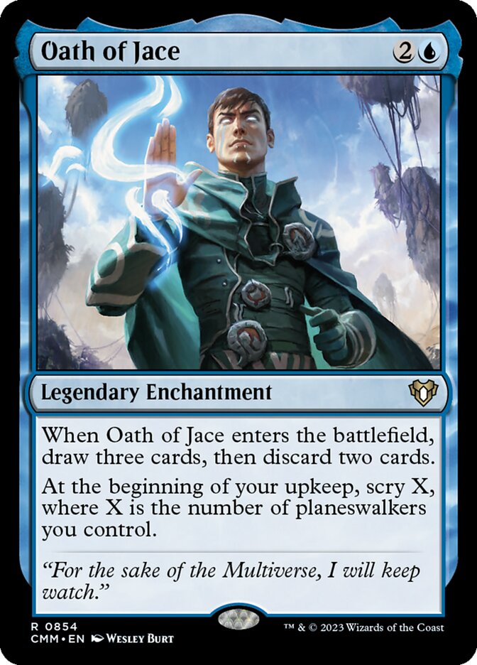 Oath of Jace, Commander Masters · 0854