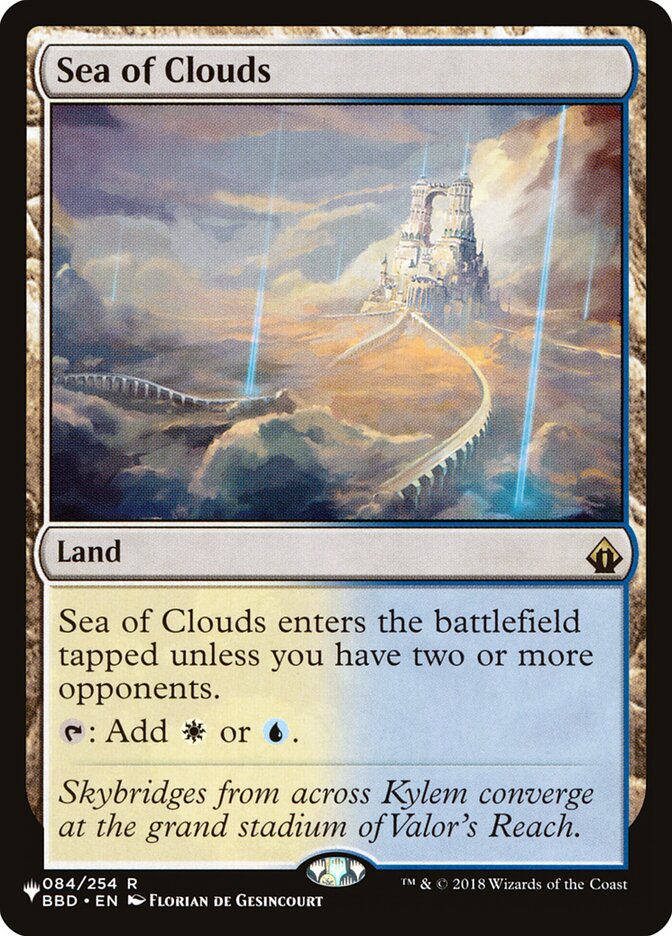 Sea of Clouds, The List · bbd-84