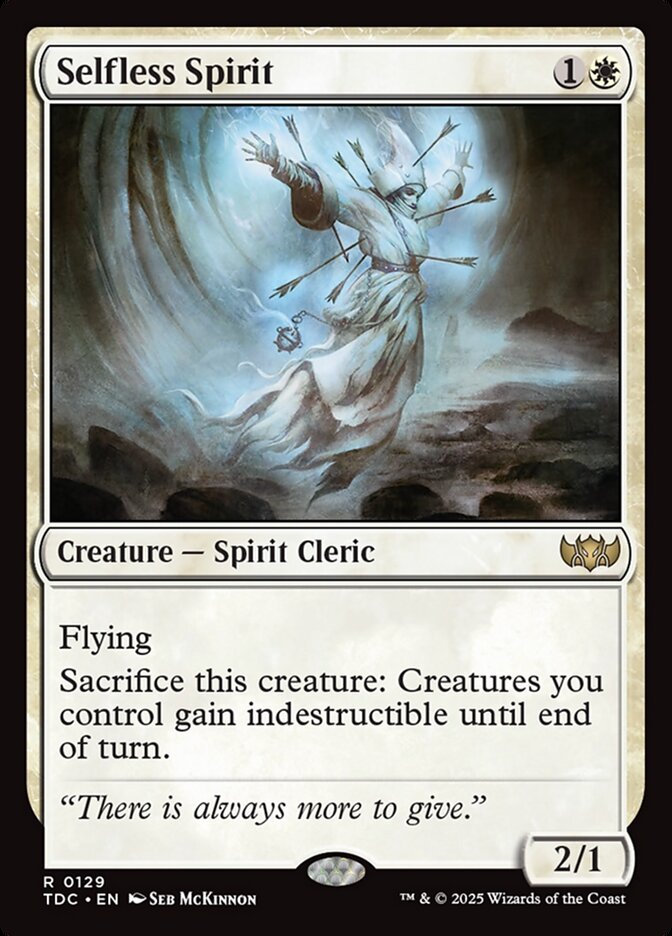 Selfless Spirit, Tarkir: Dragonstorm Commander · 0129