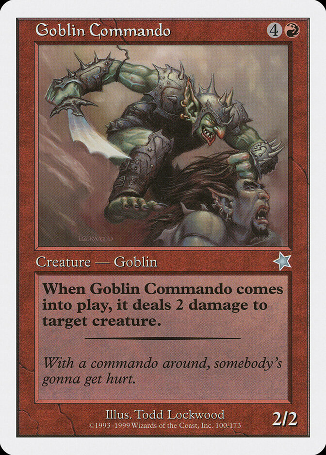 Goblin Commando, Starter 1999 · 100/173