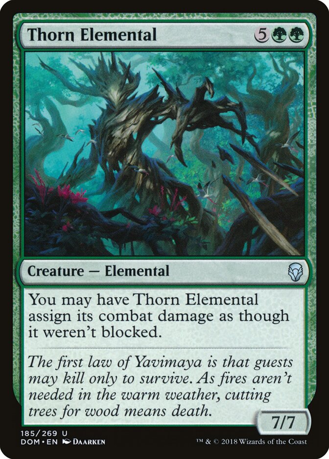 Thorn Elemental, Dominaria · 185/269