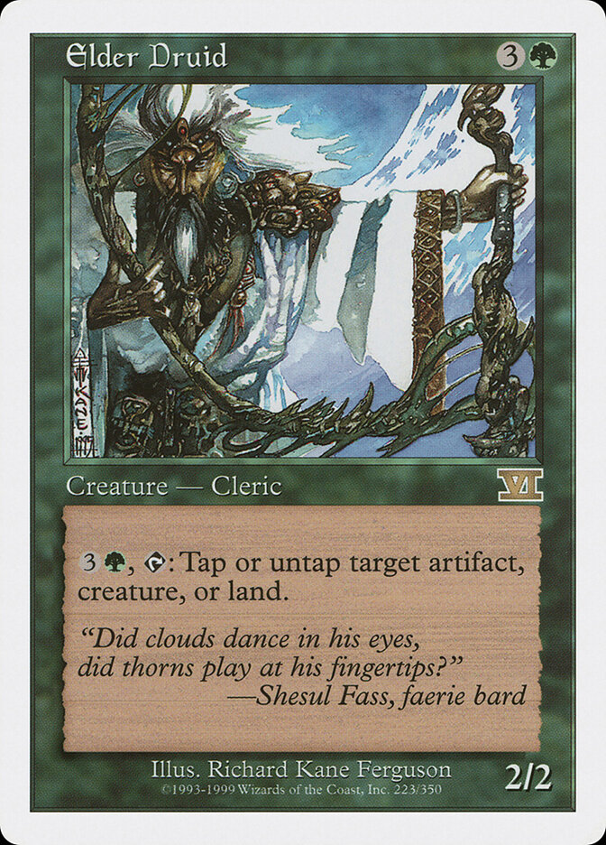 Elder Druid, Classic Sixth Edition · 223/350