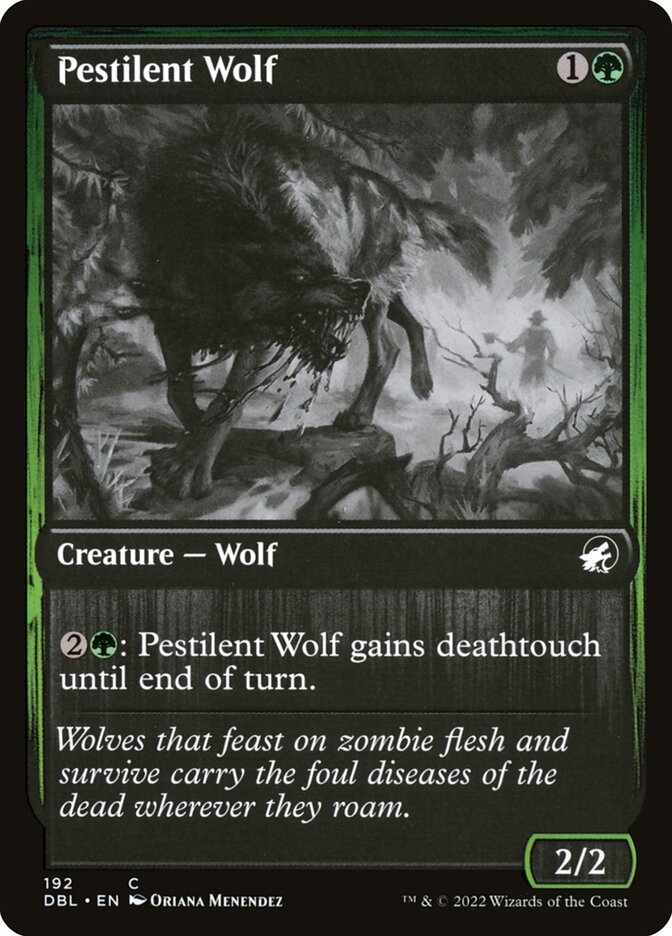 Pestilent Wolf, Innistrad: Double Feature · 192/534