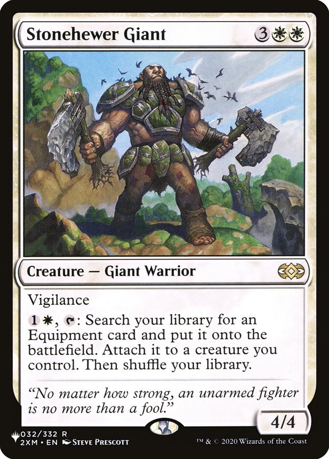 Stonehewer Giant, The List · 2xm-32
