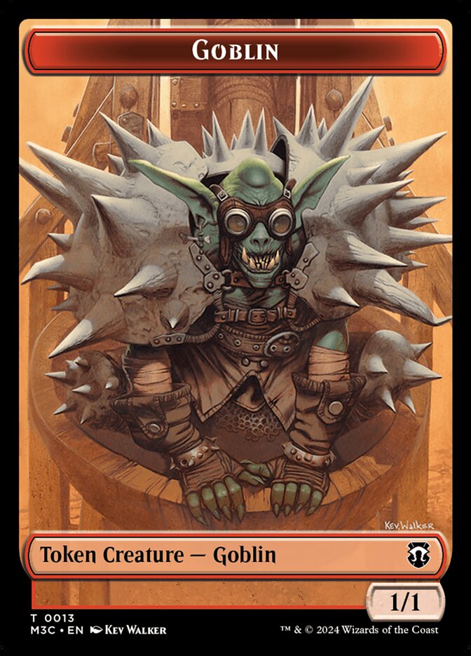 Goblin, Modern Horizons 3 Commander Tokens · 0013