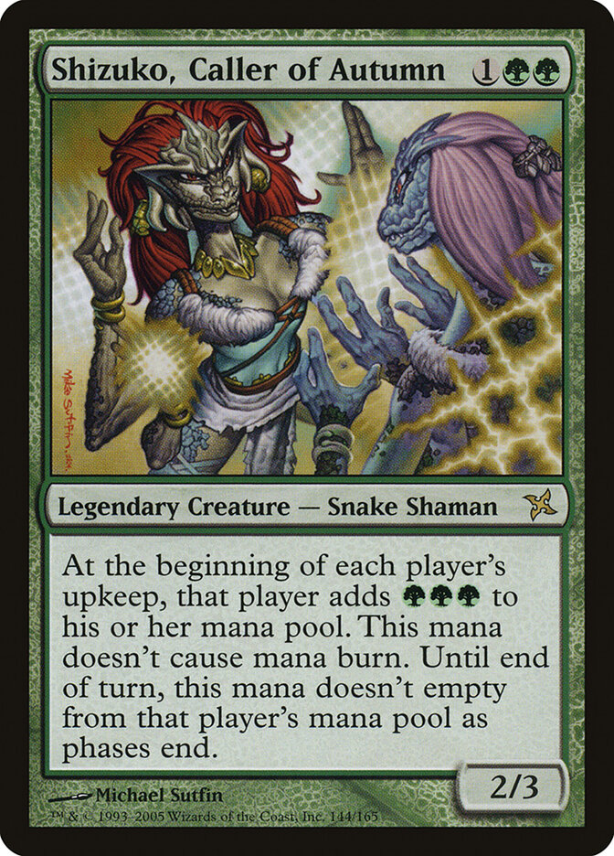 Shizuko, Caller of Autumn, Betrayers of Kamigawa · 144/165