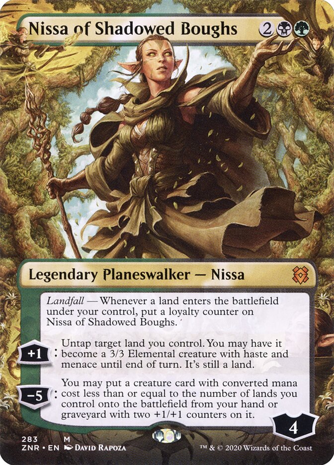 Nissa of Shadowed Boughs, Zendikar Rising · 283