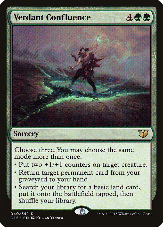 Verdant Confluence, Commander 2015 · 040/342
