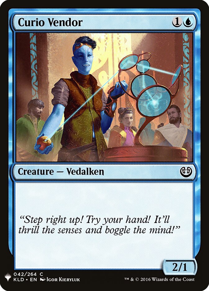 Curio Vendor, The List · kld-42