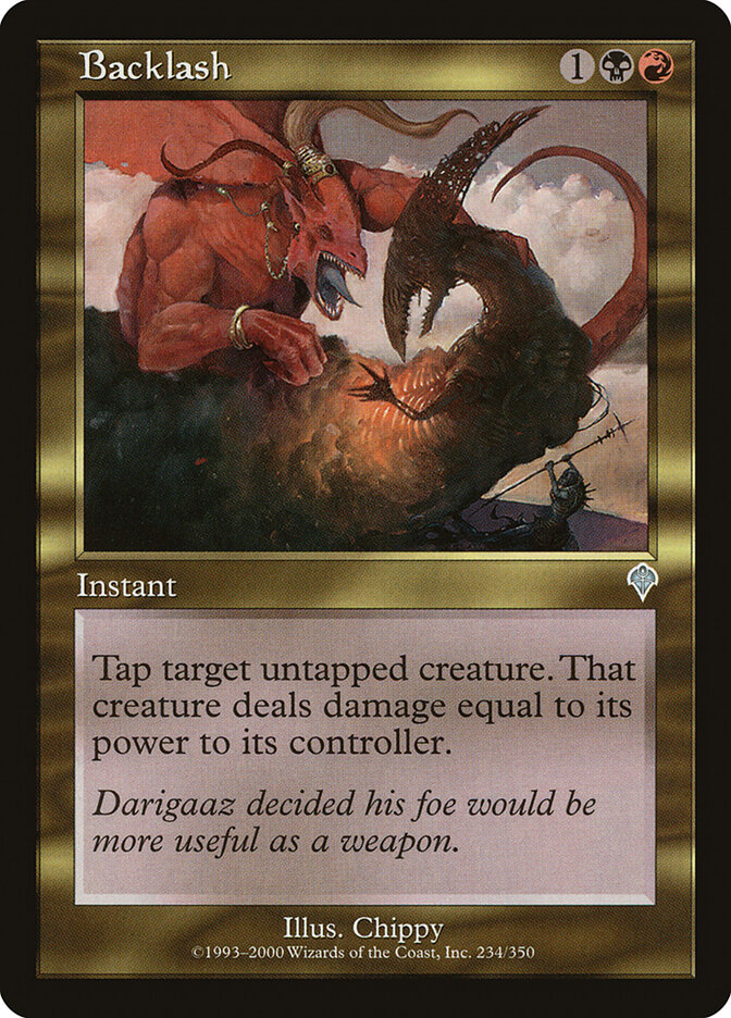 Backlash, Invasion · 234/350
