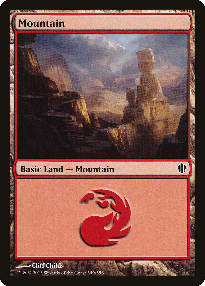 Mountain, Commander 2013 · 349/356