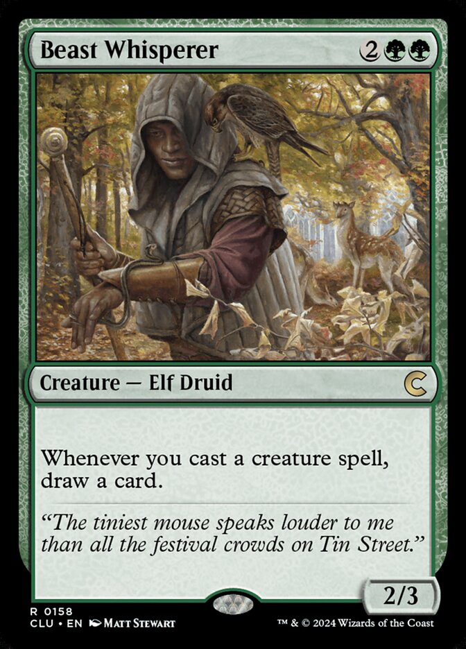 Beast Whisperer, Ravnica: Clue Edition · 0158