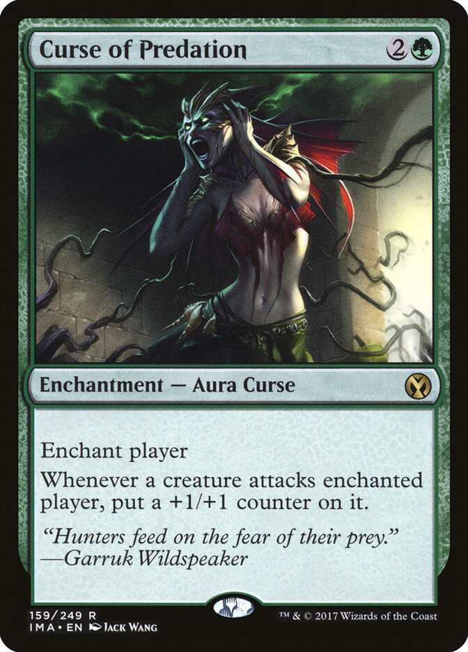 Curse of Predation, Iconic Masters · 159/249