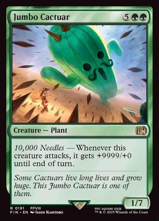 Jumbo Cactuar, Final Fantasy · 0191