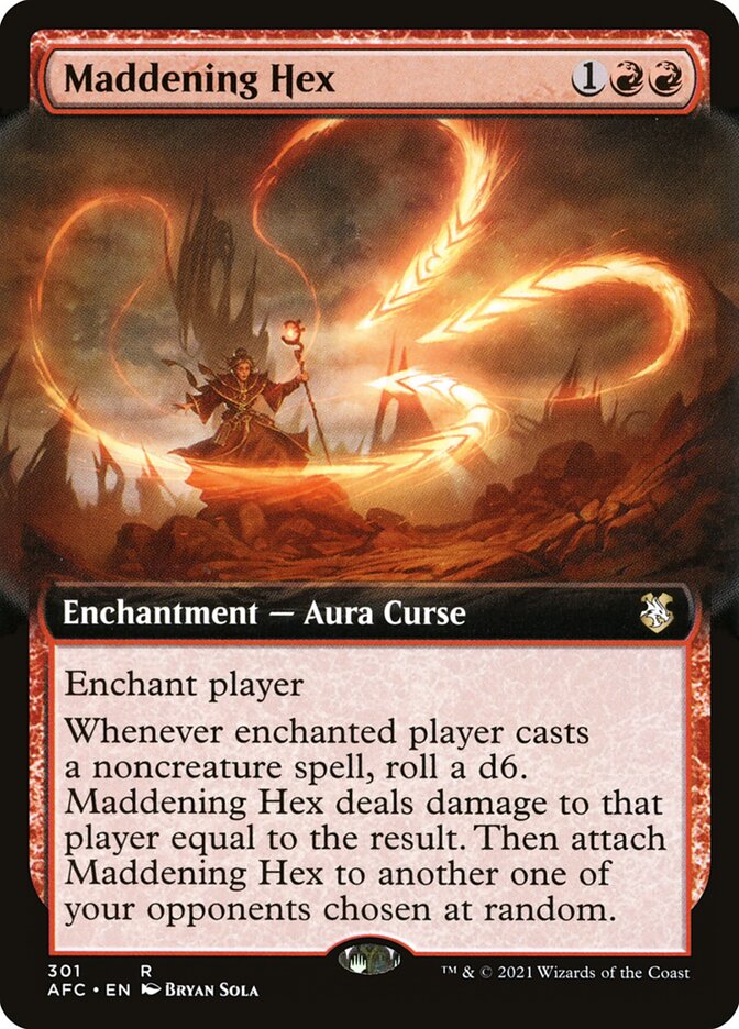 Maddening Hex, Forgotten Realms Commander · 301