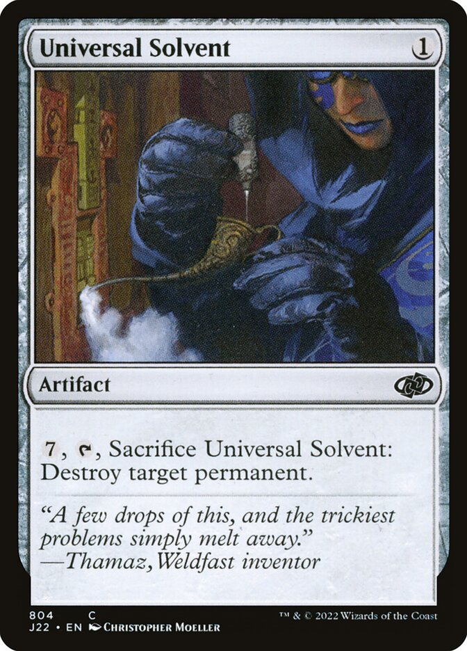 Universal Solvent, Jumpstart 2022 · 804