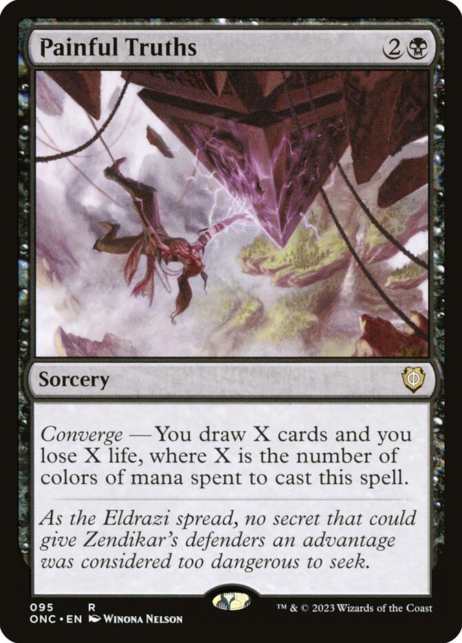 Painful Truths, Phyrexia: All Will Be One Commander · 095