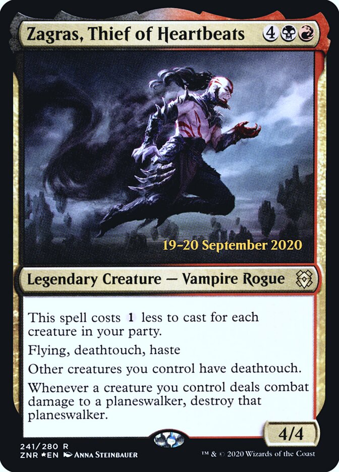 Zagras, Thief of Heartbeats, Zendikar Rising Promos · 241/280