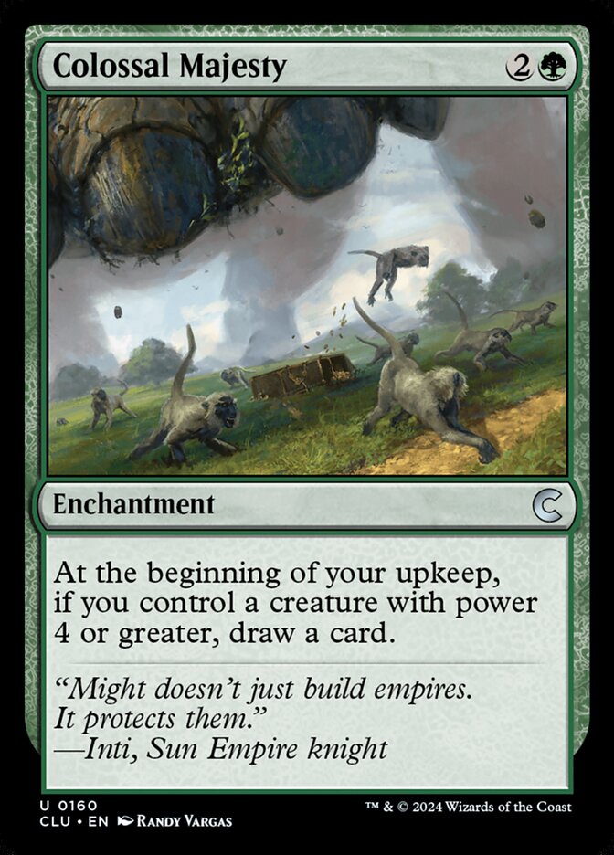 Colossal Majesty, Ravnica: Clue Edition · 0160