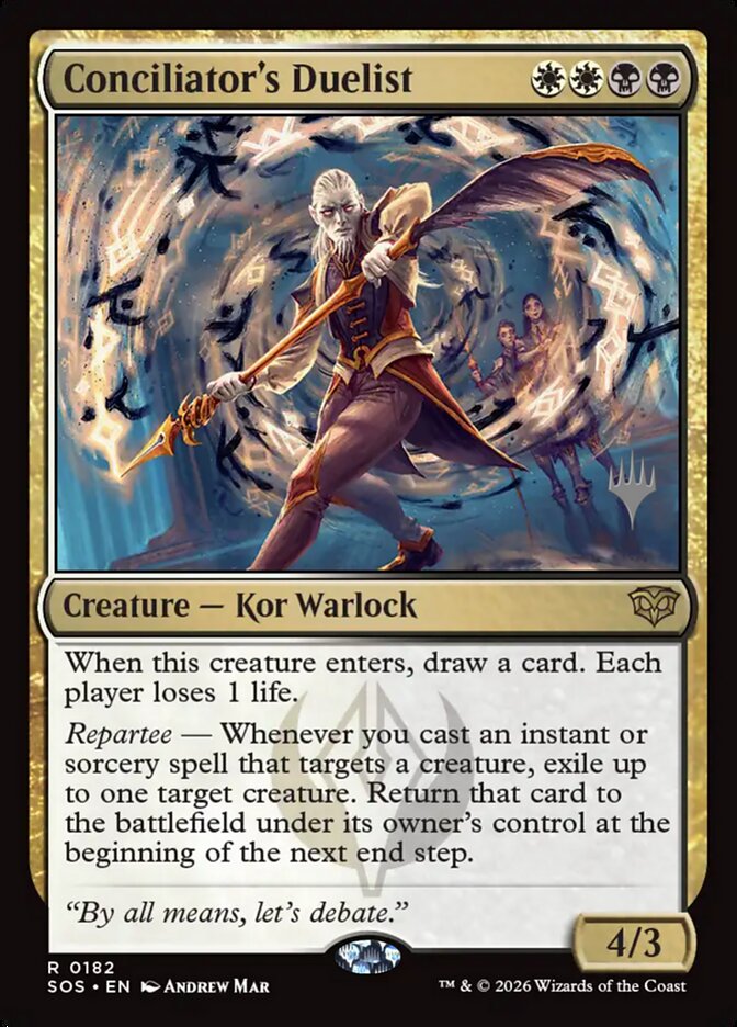 Conciliator's Duelist, Secrets of Strixhaven Promos · 0182