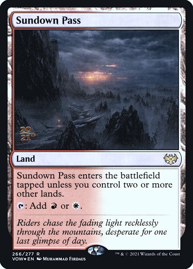 Sundown Pass, Innistrad: Crimson Vow Promos · 266/277
