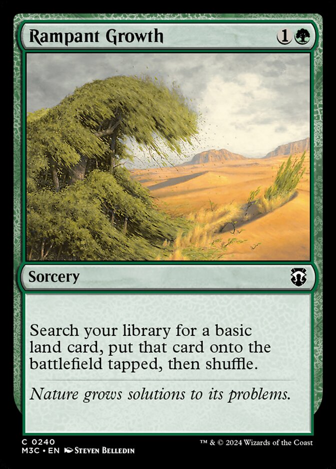 Rampant Growth, Modern Horizons 3 Commander · 0240