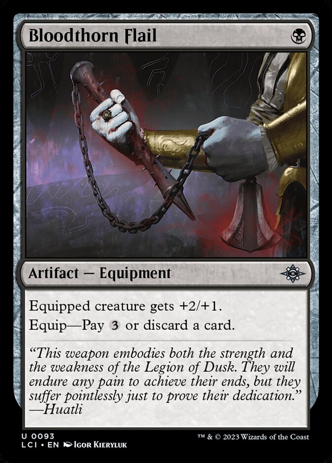 Bloodthorn Flail, The Lost Caverns of Ixalan · 0093
