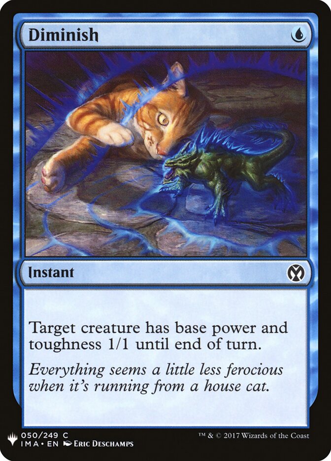 Diminish, The List · ima-50