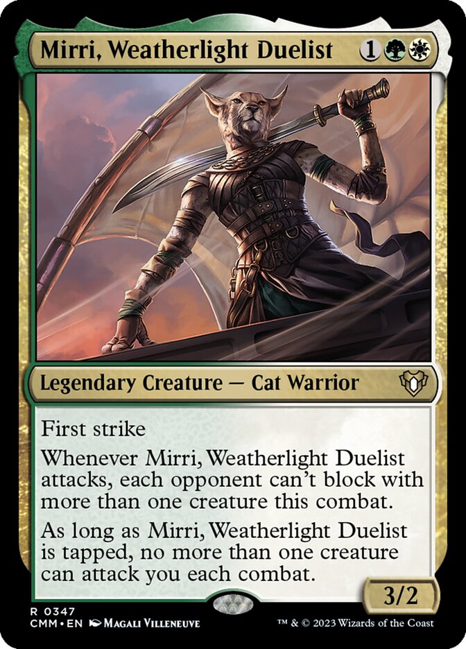 Mirri, Weatherlight Duelist, Commander Masters · 0347
