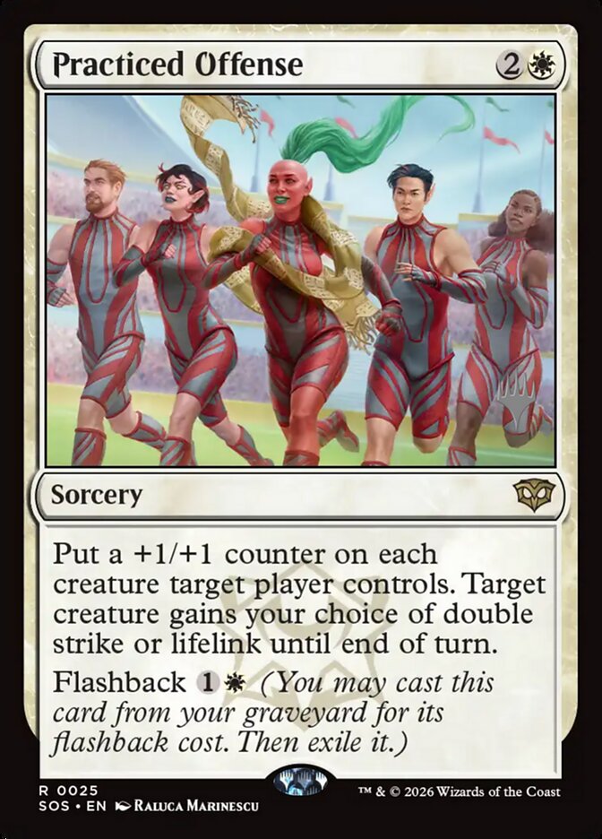 Practiced Offense, Secrets of Strixhaven Promos · 0025